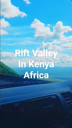 Rift Valley View in Kenya, Africa