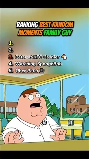 Ranking best random moments in family guy😂