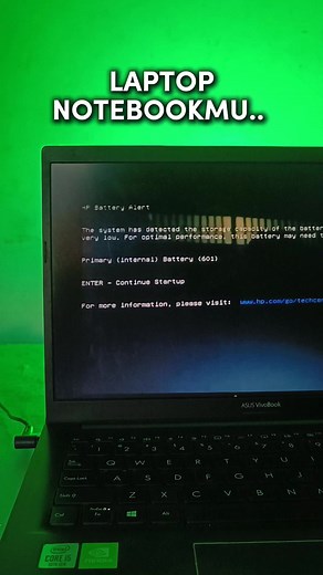 How to Solve Battery Laptop ALERT #1