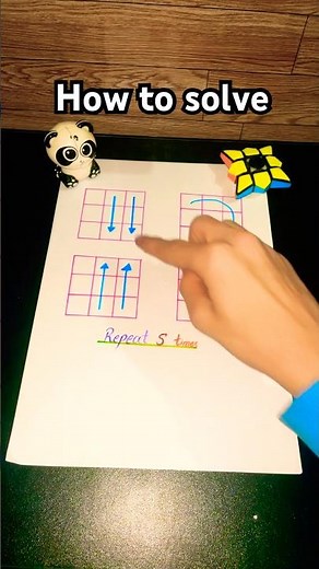 Tutorial to cube solve #rubikscube #puzzle #cubing #cube