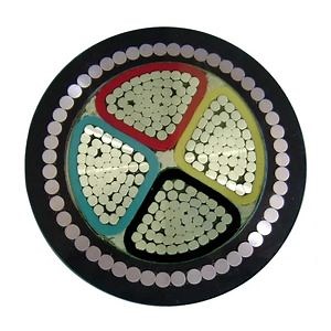 [Hot Item] CE Copper Wire PVC Jacket Sheathed Swa 4c 2.5 4 6 10, Power Cable