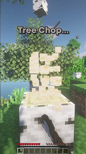 Minecraft: Three Survival Mods Pt. 1! (Tree Chop Mod)