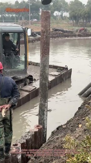 The Smart Way to Install River Pipes! 🌾 Simple Machine Hack for Perfect Alignment