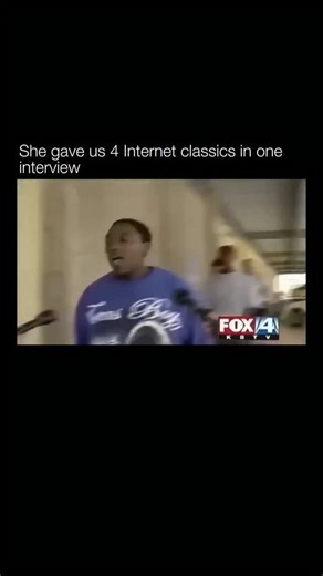 😭 interesting fact: It’s 2011, Beaumont, Texas — Donna Goudeau being escorted by police after a robbery case where she was accused of driving the getaway car. Cameras roll for a quick interview, and what comes out is pure internet history. She’s emotional, confident, talking straight into the lens with lines that somehow hit comedic, chaotic, and oddly iconic all at once. Legally blind, insisting on her innocence, calling out to her family, speaking like she already knew the clip would outlive 
