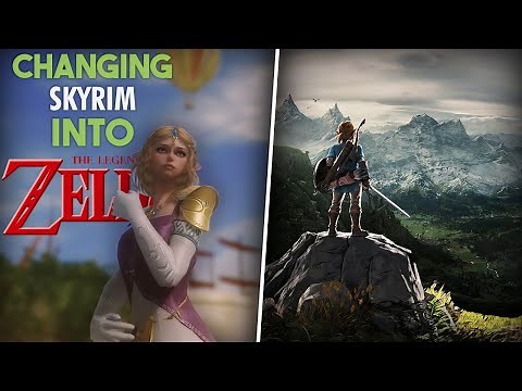 Turning SKYRIM INTO ZELDA (EVERY LEGEND OF ZELDA MOD) Skyrim 2020