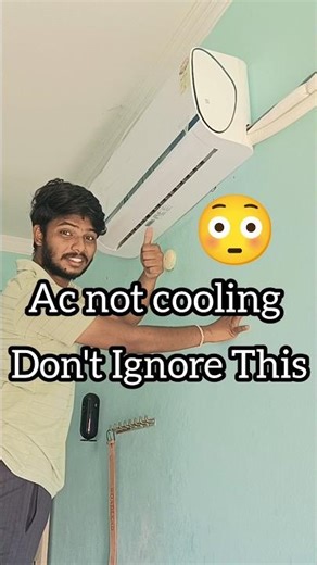 How To Clean Ac Filter At Home☹️|Why Your AC is Not Cooling🤔| #shorts #accleaning #athome #mustwatch