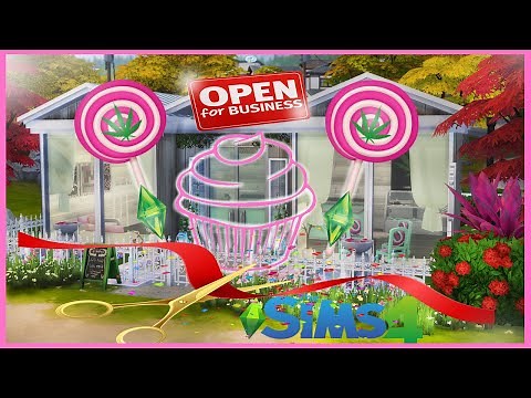THE DISPENSARY GRAND OPENING! MODDED SIMS 4 - BASEMENTAL MODS