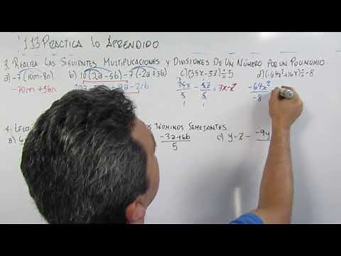 1.13 PRACTICA LO APRENDIDO 8º GRADO