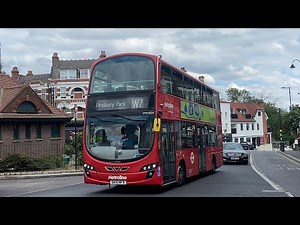 Full Route Visual + Diversion | Metroline Route W7 | Finsbury Park - Muswell Hill | VW1824(BK10MFA)