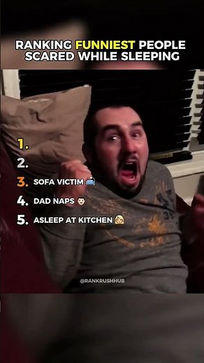 😆 Ranking the Most Unexpected Sleep Pranks! #FunnyVideos #Ranking #PrankCompilation #FunnyFails
