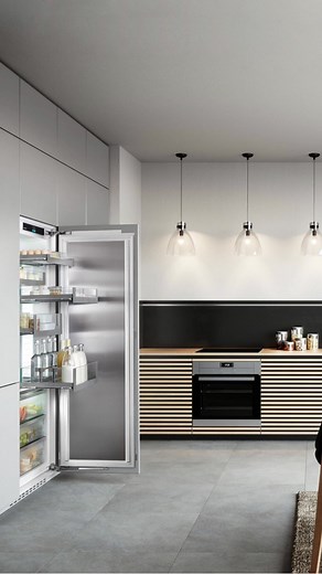 The kitchen becomes a market stall with OpenStage drawers.朗 Now...