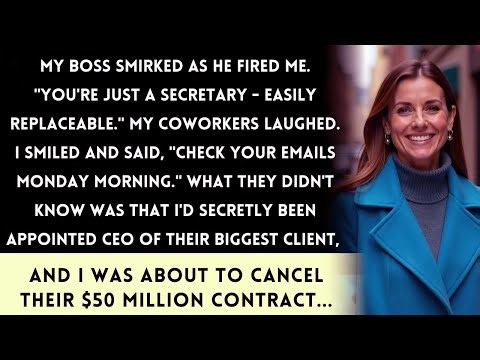 Fired For Being 'Just A Secretary,' But My Hidden CEO Position Made Them Regret Everything!'