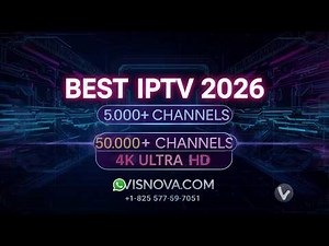 Best IPTV Service 2026 – 50,000+ Channels in HD & 4K (No Cable Needed)