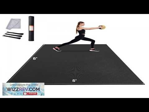 VEVOR Exercise Mat Non Slip High Density Premium Yoga Mat Exercise Yoga