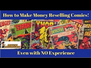 How to Make Money Reselling Comics with No Experience