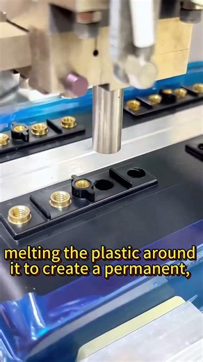 Hot melt nut implantation machine #machine #factory #nut #automation #implant #automotive