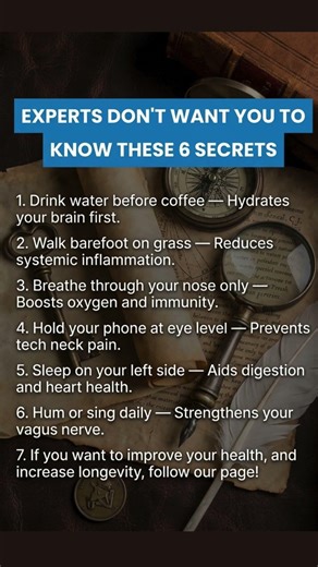 Experts Don’t Want You To Know These 6 Health Secrets