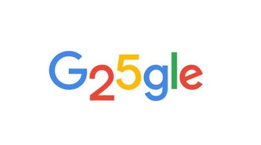 Happy birthday, Google: Special 'G25gle' doodle marks 25th anniversary of tech giant