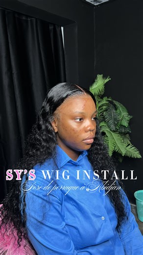 SY’S wig install / pose de perruque à Abidjan 🇨🇮 Booker vos rdv maintenant!! #abidjan225🇨🇮 #pourtoi #wigs #fyp #wiginstall