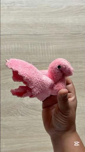 Handkerchief craft 🪿 #shorts #shortsfeed #diy #love