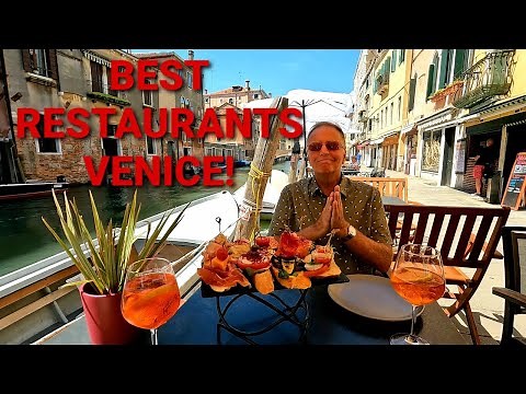 Where to Eat Venice, Italy! Delicious Italian Food & Desserts! Venice Food Tour! Best Restaurants!