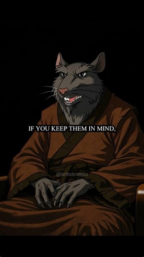 🐀2 tips from master splinter to bounce back stronger 💪 #tmnt #comeback #wisdom