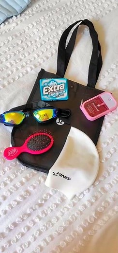 grwm for swim team 🐬🥥☀️ #preppy #grwm #summer #swimming
