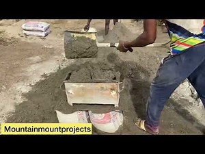 How To Make/ Mould Standard Blocks Manually (6 Inches and 9 Inches)