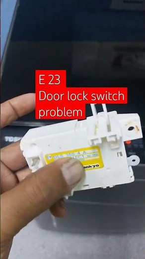 Toshiba washing machine error E23 #toshiba
