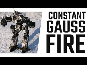 Constant Gauss Fire - Bushwaker Light Gauss Build - Mechwarrior Online The Daily Dose #835