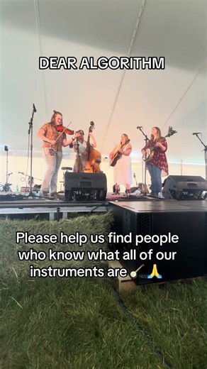 The bass is always a cello 🤷‍♀️ #bluegrass #bluegrasslife #uprightbass
