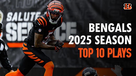 Top 10 Bengals Plays of The 2025 Season | 2025 HIGHLIGHTS