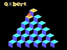 Q*bert (SG-1000) - online game | RetroGames.cz