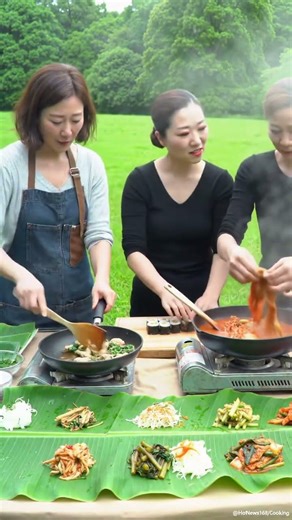 #AsianCuisine #OutdoorCooking Cultural Cuisine – Asian – “Asian Feast in the Wild”