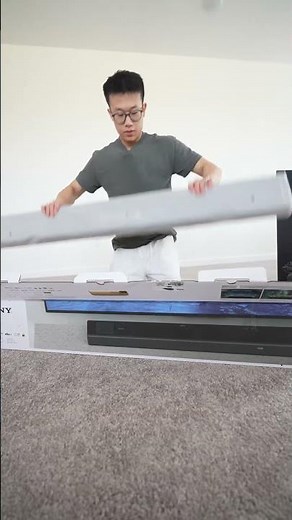 Sony BRAVIA Unboxing