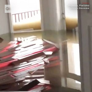 1.4M views · 24K reactions | "That’s my kitchen window that water is hitting, and that has to be a minimum of about 20 feet above the ground." Bahamas Minister for Agriculture Michael Pintard describes flooding from Hurricane Dorian at his house in Grand Bahama. https://cnn.it/32qGVvl | CNN | Facebook