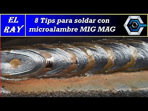 APRENDE a SOLDAR con microalambre MIG MAG