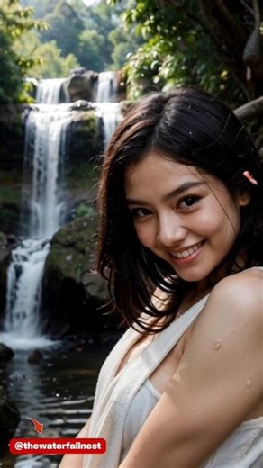 ASMR Waterfall | Waterfall Sounds for Sleep | No Talking #asmrsleep