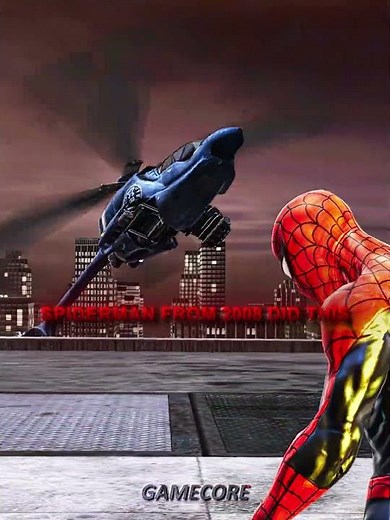 The Best Game Opening Scene Ever in History 🗿🕷️ Spider Man Web Of Shadows