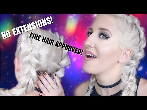 HOW TO Double PULL THROUGH BRAID Tutorial