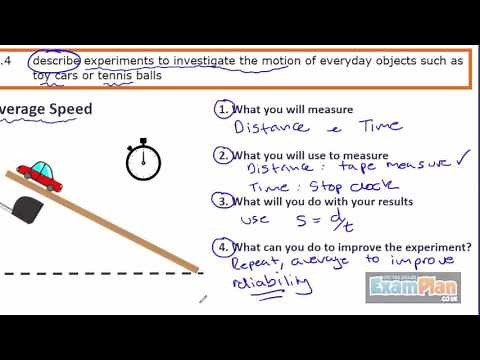 1.4 Experiments of motion