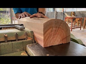 Young Carpenter's Skills - Carpentry Is Not Difficult, Let's See How A Rectangular Table Is Made