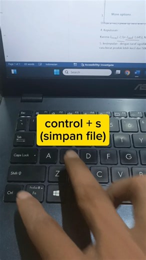 cara menyimpan file yang belum tahu#komputerpemula #tutorialkomputer #computertips