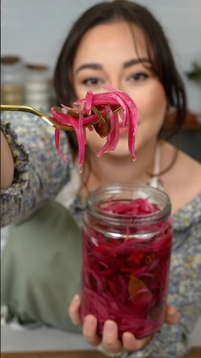 The Ultimate Topping: Spicy Pickled Onions! #pickledonions #quickrecipe #spicyfood