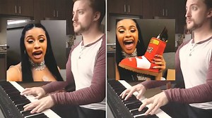Classical pianist goes viral by adding extended harmony to Cardi B videos