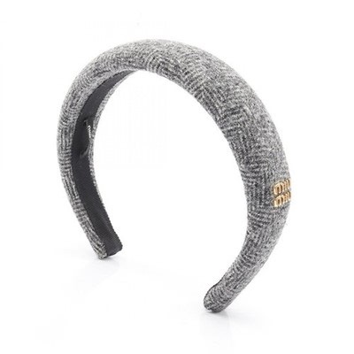 Miu Miu Tweed Logo Fashion Accessories Ladies Used | eBay