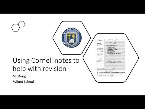 How to use Cornell notes to help you revise