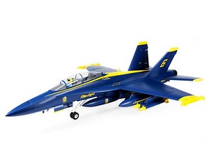 E-flite Blue Angels F-18 Hornet 80mm ARF Plus EDF Jet Airplane (980mm) [EFL13970]