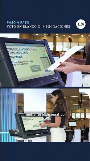 Paso a paso: cómo funciona el voto electrónico en la Ciudad | Voto en blanco o impugnaciones