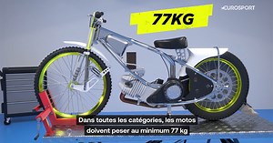 Speedway - 77kg minimum, pas de freins, plus rapide qu'une F1 au départ : une moto de speedway, un vrai bolide
